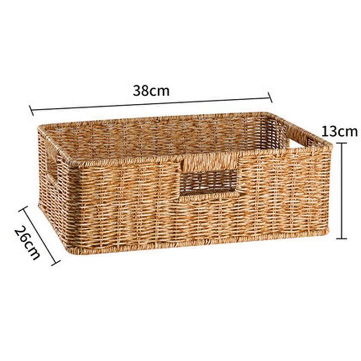 Rectangular Woven Storage Basket Kalsten