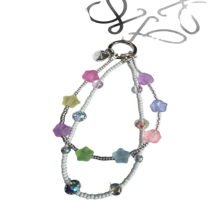 Playful Beaded Charm Keychain Kalsten