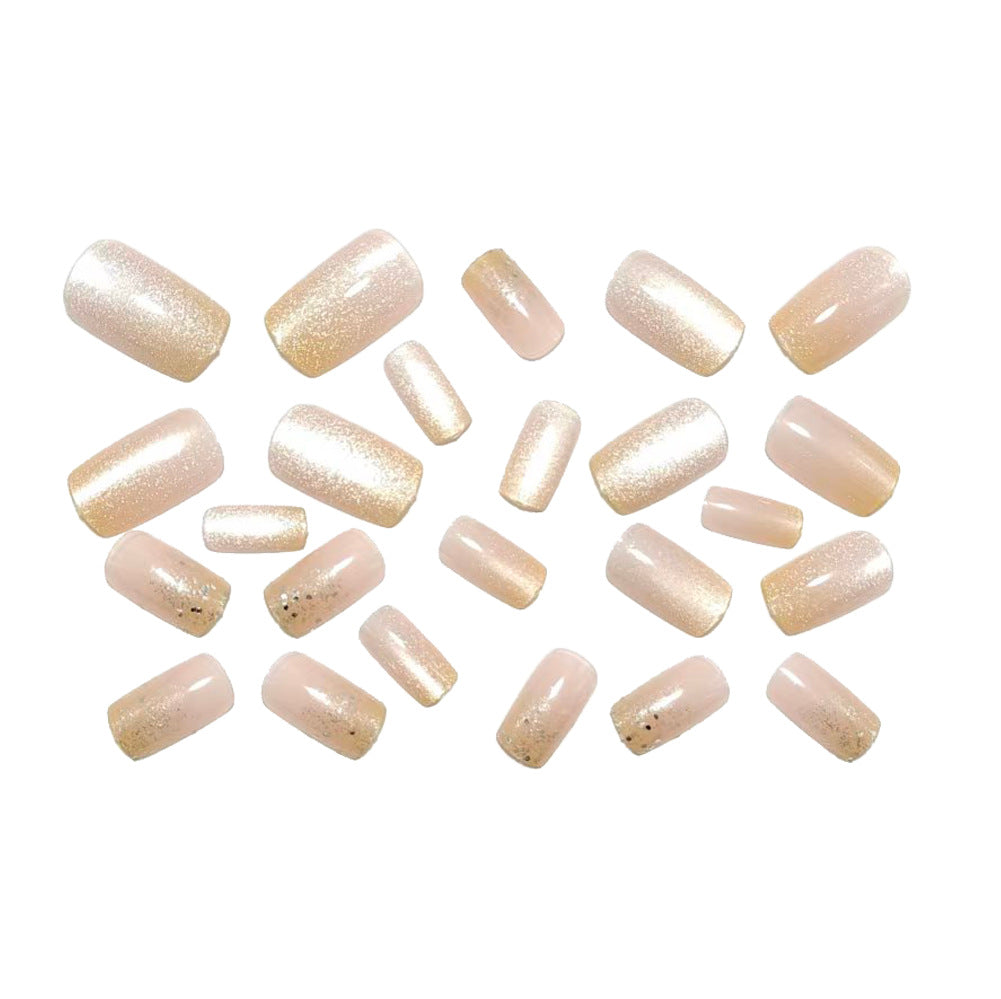 Artificial nails with elegant glitter accents Kalsten