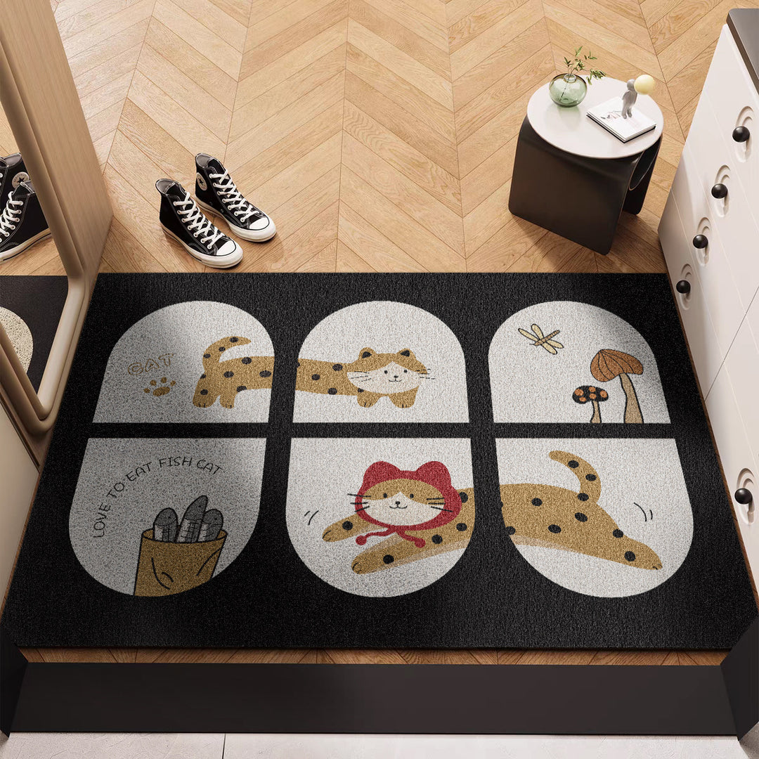 Geometric Pattern Floor Mat