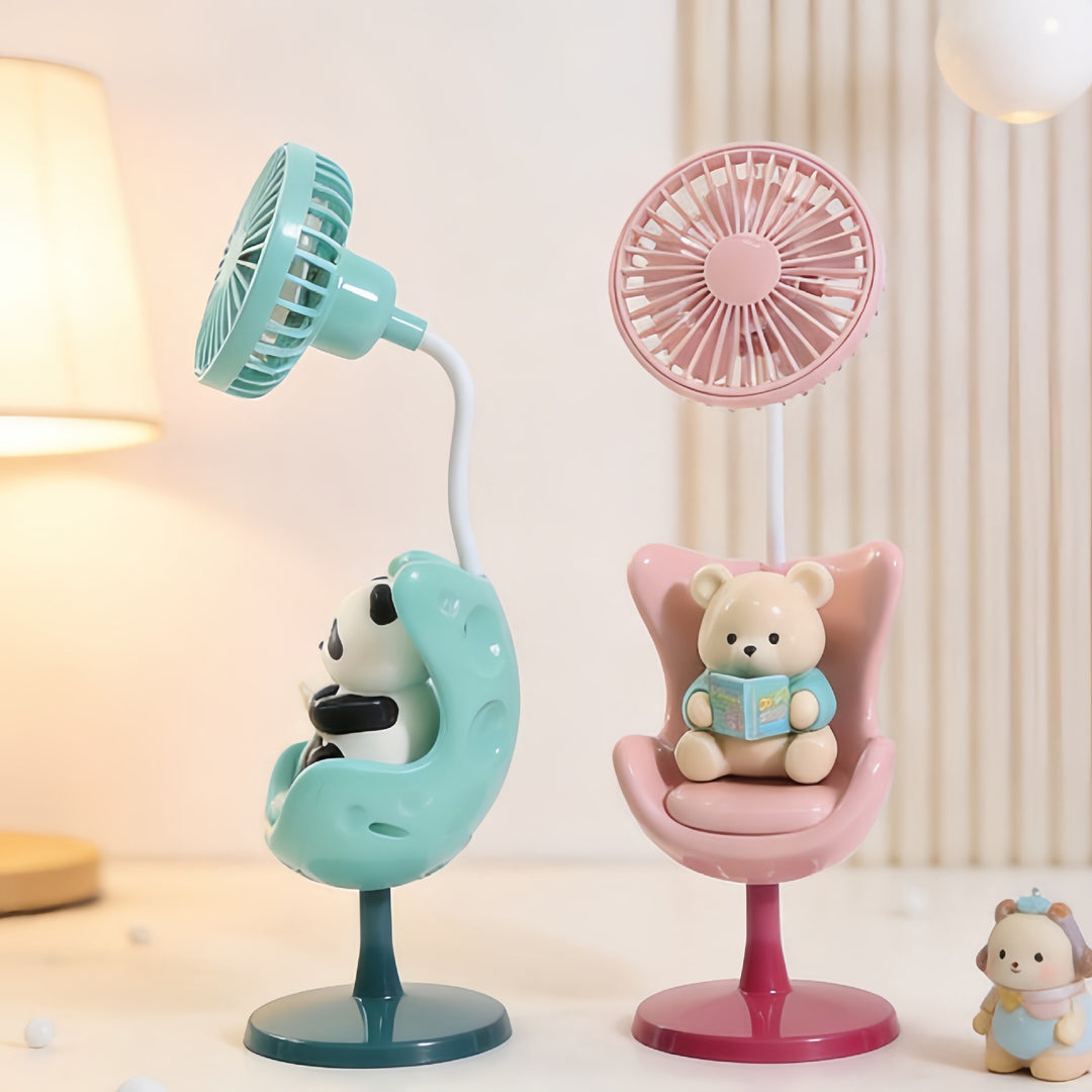 Creative USB Desktop Fan with Animal Design Kalsten