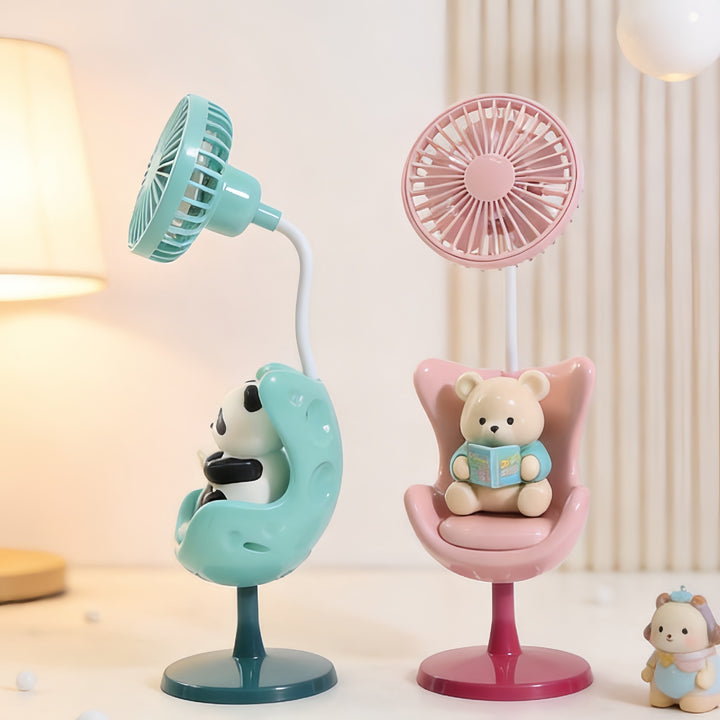 Creative USB Desktop Fan with Animal Design Kalsten