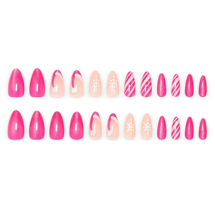 Nail art set with Creative Winter Design Kalsten