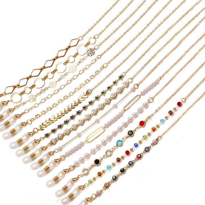 Multifunctional Beaded Eyewear Chain Kalsten
