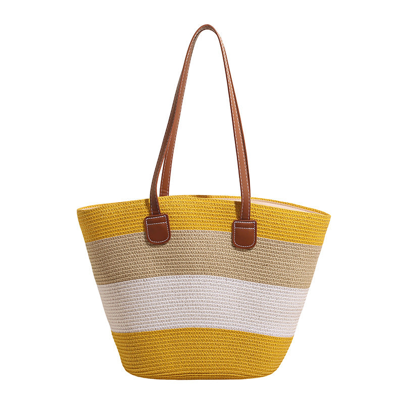 Eco-Friendly Woven Beach Tote Bag