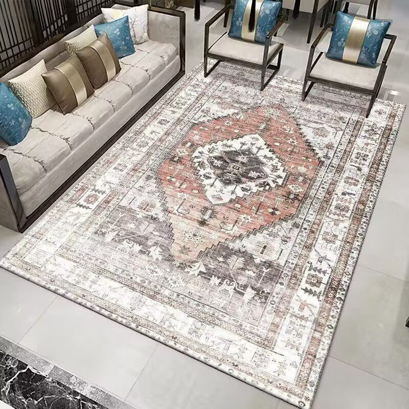 Vintage Floral Design Area Rug