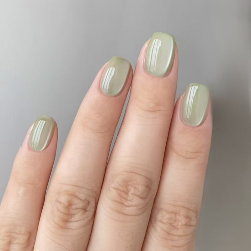 Glossy Press-On Nail Set Kalsten