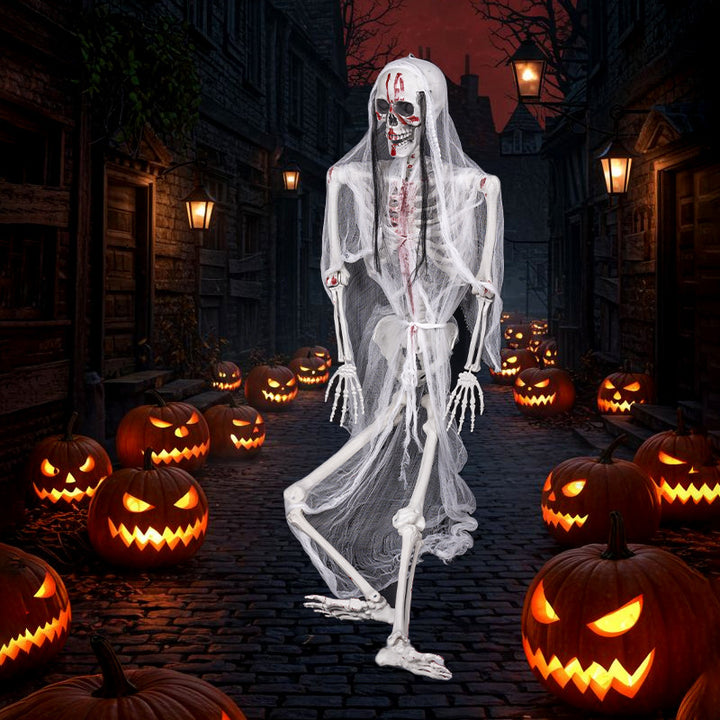 Life-Size Haunted Skeleton Prop Kalsten