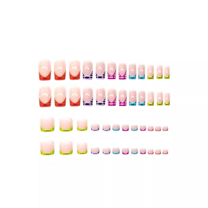 Colorful Artistic Nail Art Kalsten