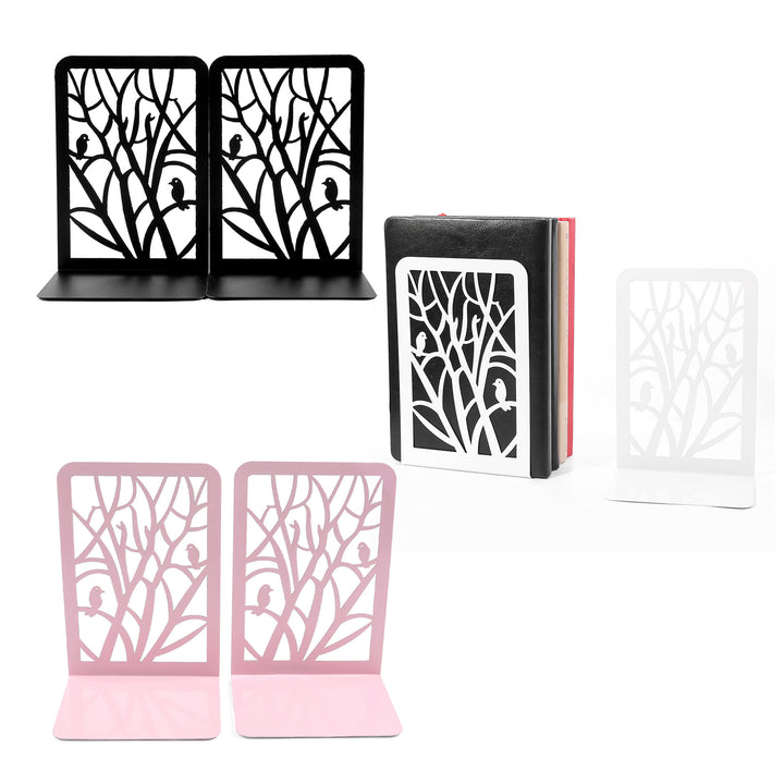 Artistic Bird-Inspired Decorative Bookends