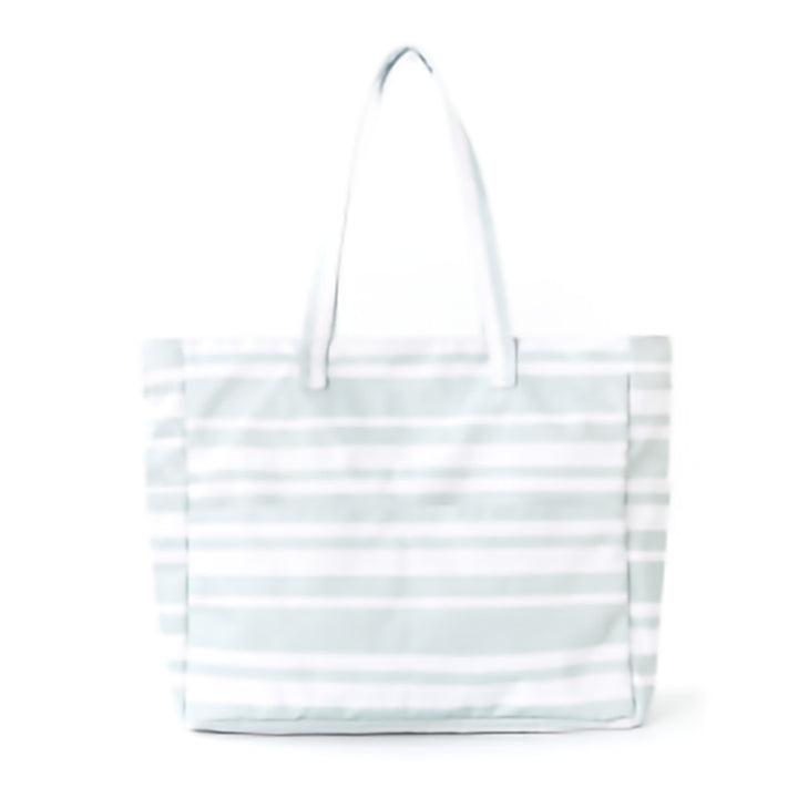 Spacious and Stylish Shopping Bag with Striped Pattern Kalsten