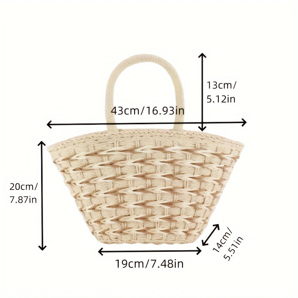 Elegant Hand-Woven Shopping Bag Kalsten