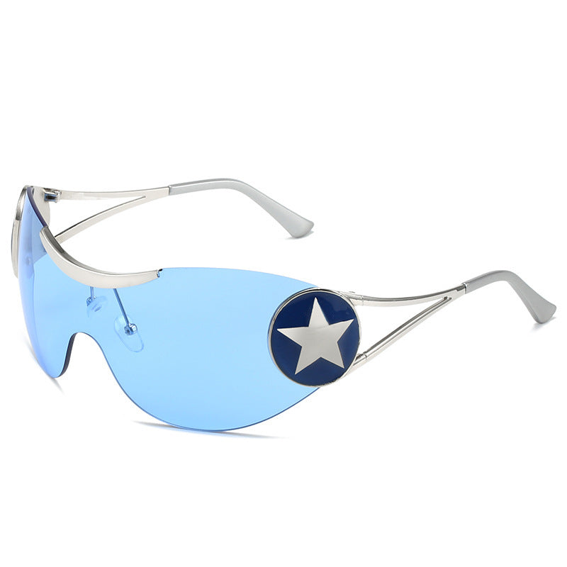 Futuristic Visor Shield Sunglasses Kalsten