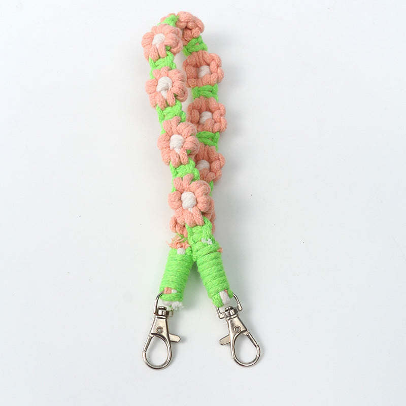 Floral Patterned Keychain