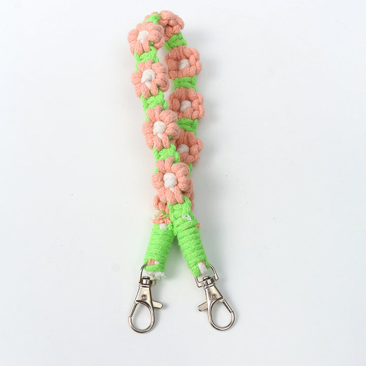 Floral Patterned Keychain