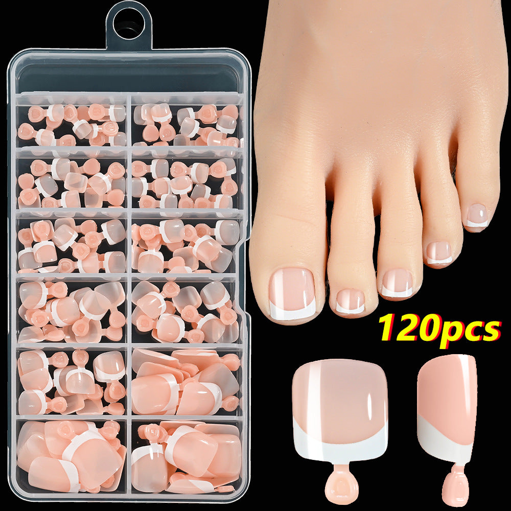 Premium French Tip Toenail Art Set Kalsten