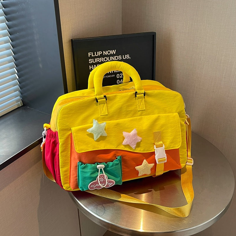 Stylish Multi-Color Travel Weekender Bag Kalsten