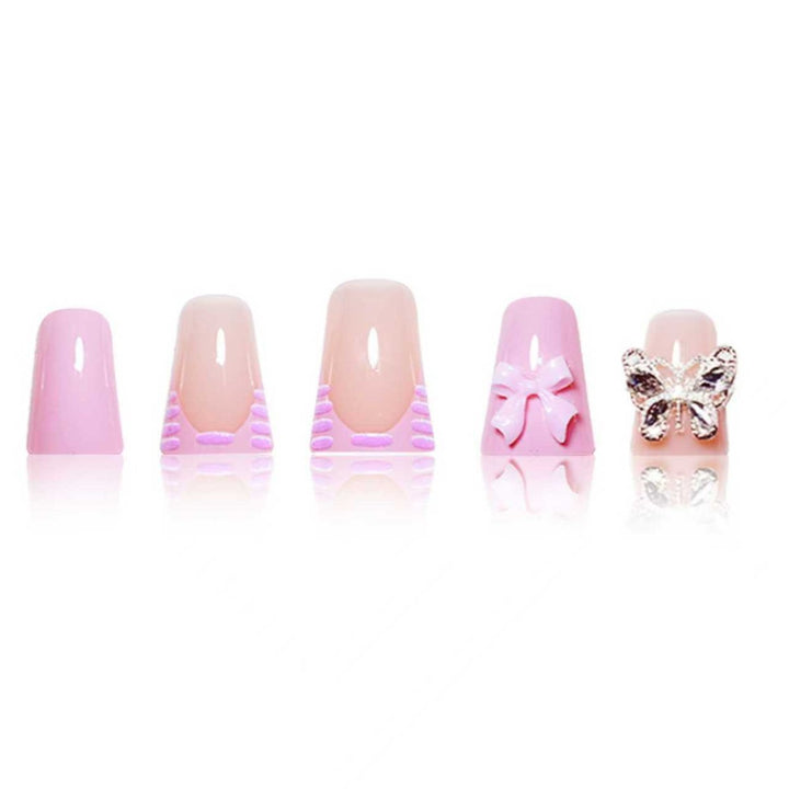 Decorative Butterfly-Inspired Nail Enhancements Kalsten