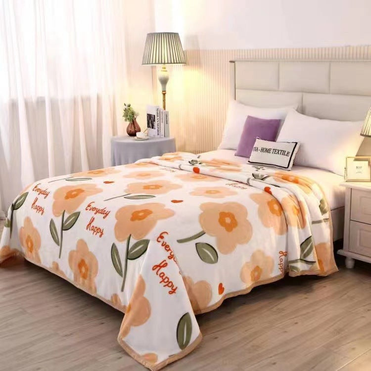 Women's cozy blanket with playful cloud pattern Kalsten