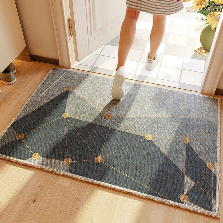 Geometric Pattern Decorative Floor Mat