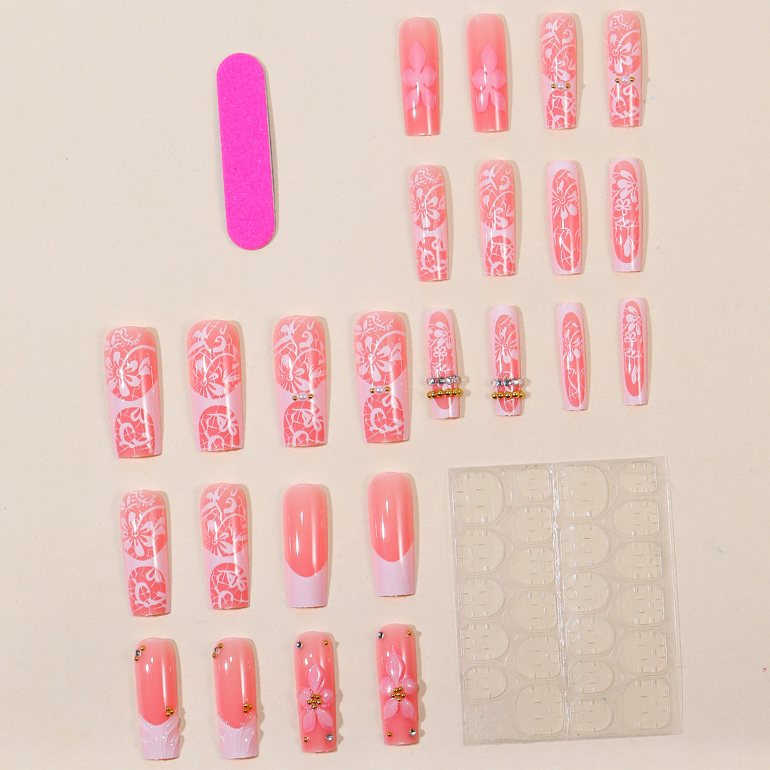 Floral Decorative 3D Nail Art Extensions Kalsten