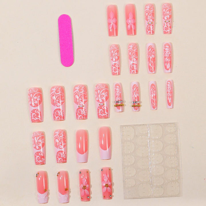 Floral Decorative 3D Nail Art Extensions Kalsten