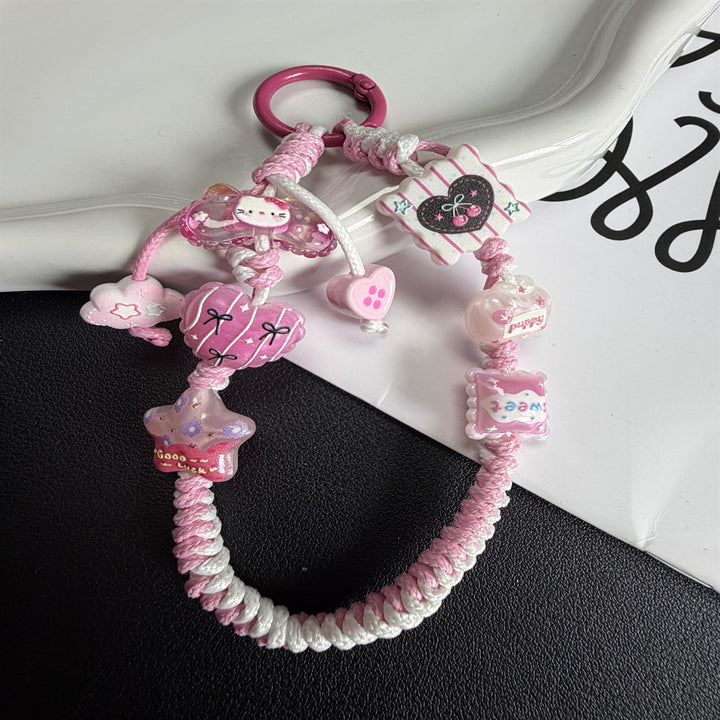 Playful Beaded Charm Phone Strap Kalsten 1790134944