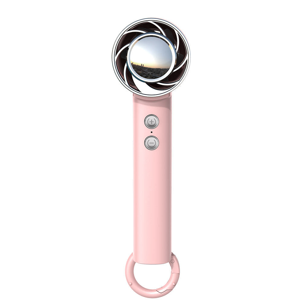 Women's Portable Mini-Hand Fan with Integrated USB Charging Function Kalsten