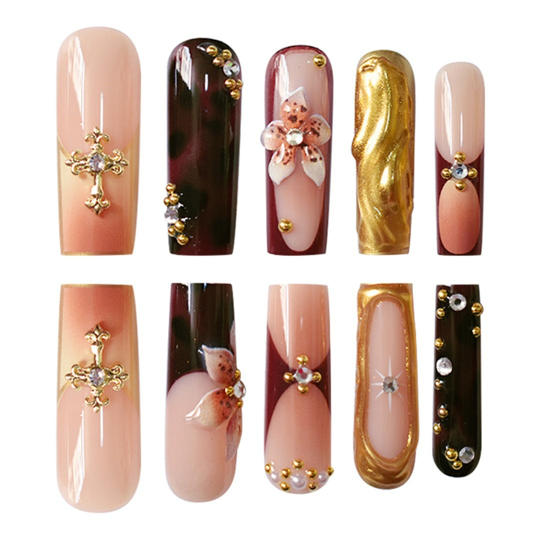 Ornate Press-On Nail Art Extensions Kalsten