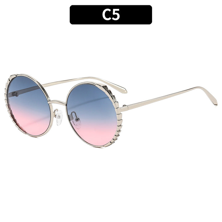 Elegant Round Frame Glasses