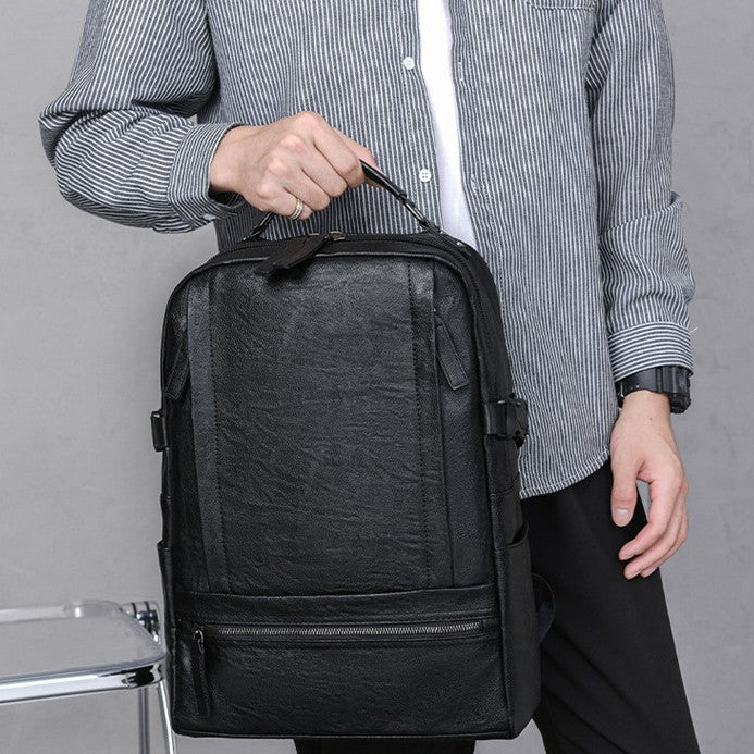 Premium Leather Backpack Kalsten