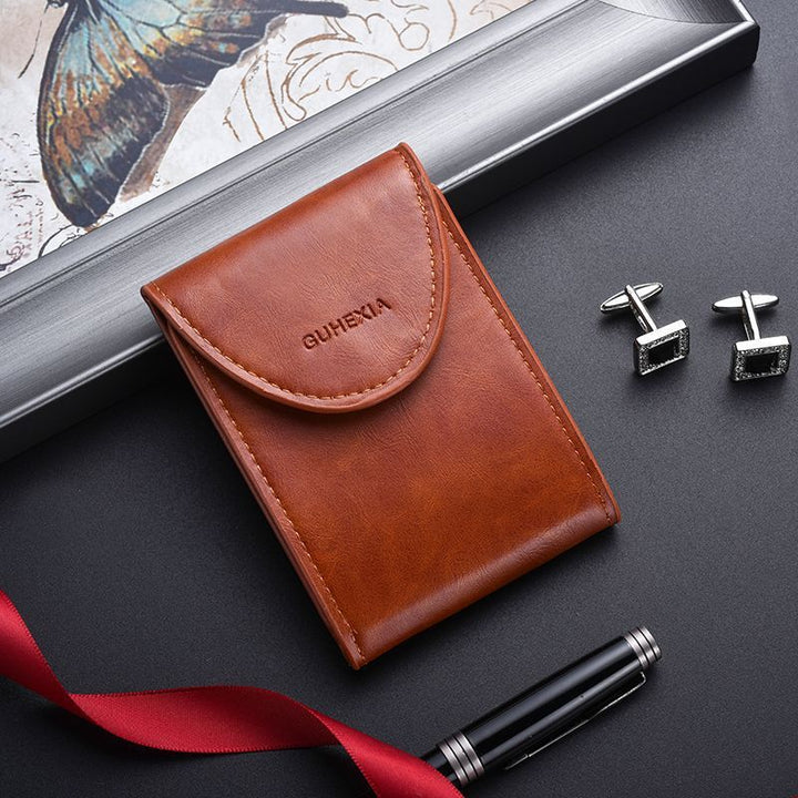 Vintage Leather Card Holder Kalsten