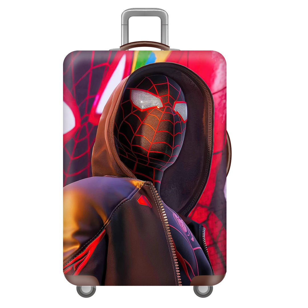 Unisex hard-shell suitcase with cool demotivating Spiderman design Kalsten