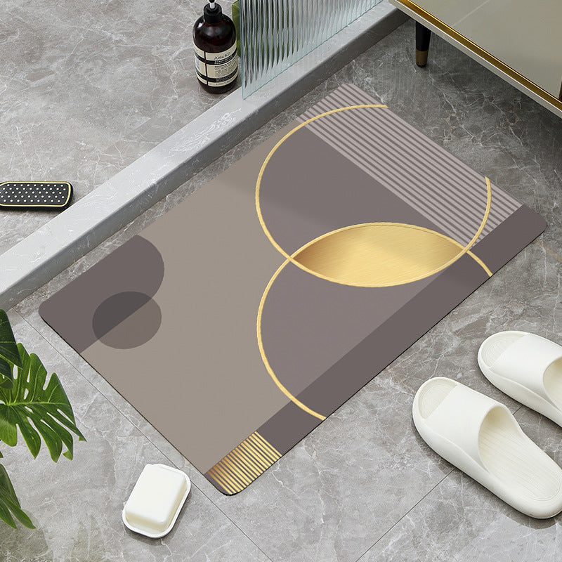 Modern Minimalist Bathroom Mat Kalsten