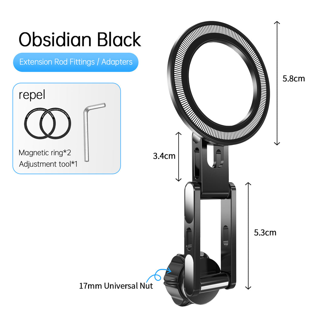 Unisex extension adapter for poles Kalsten