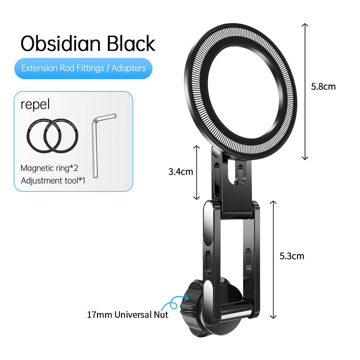 Unisex extension adapter for poles Kalsten