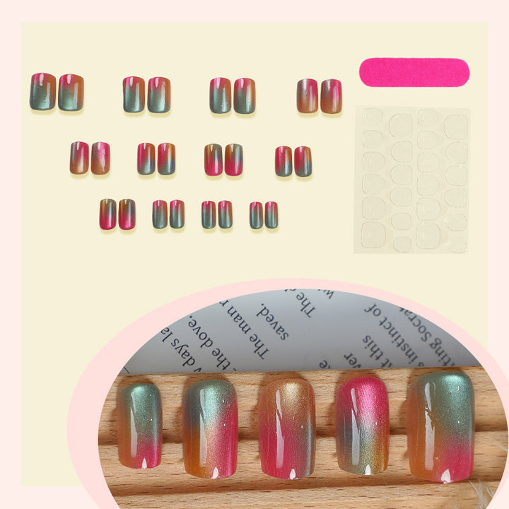 Gradient Press-On Nail Set Kalsten