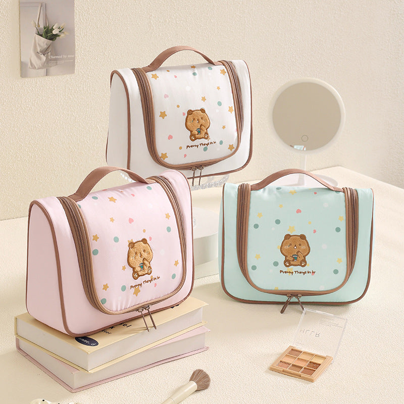 Cute Cartoon Print Cosmetic Organizer Kalsten