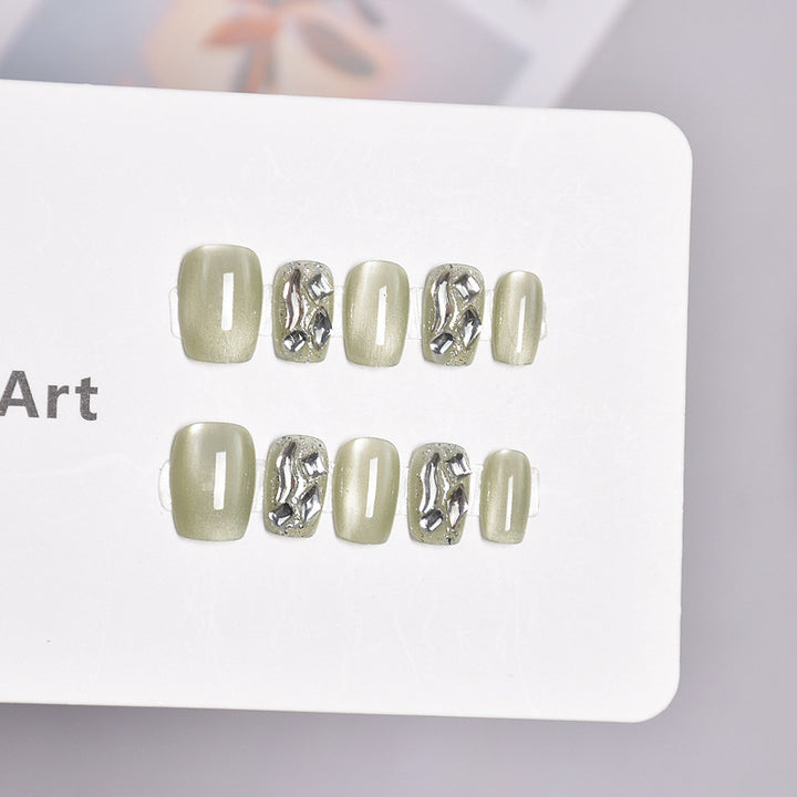 Glittery Decorative Press-On Nail Art Kalsten