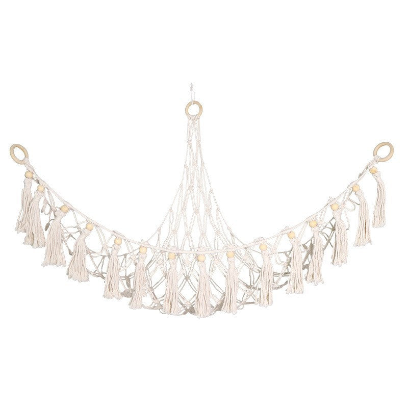 Macramé Hammock Hanging Storage