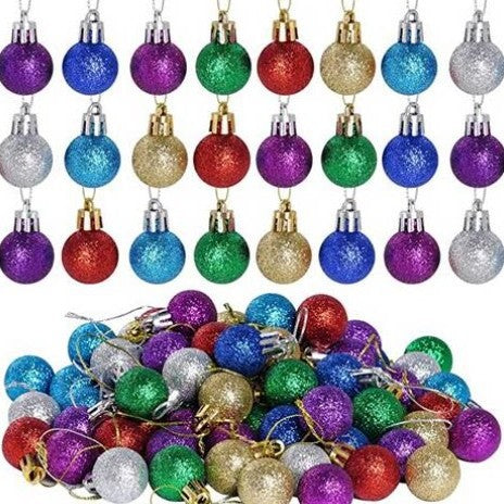 Sparkling Glittering Christmas Ornaments Kalsten