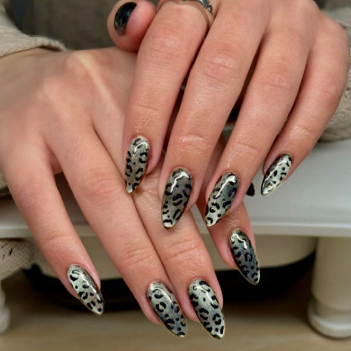 Animal Print Press-On Nail Set Kalsten