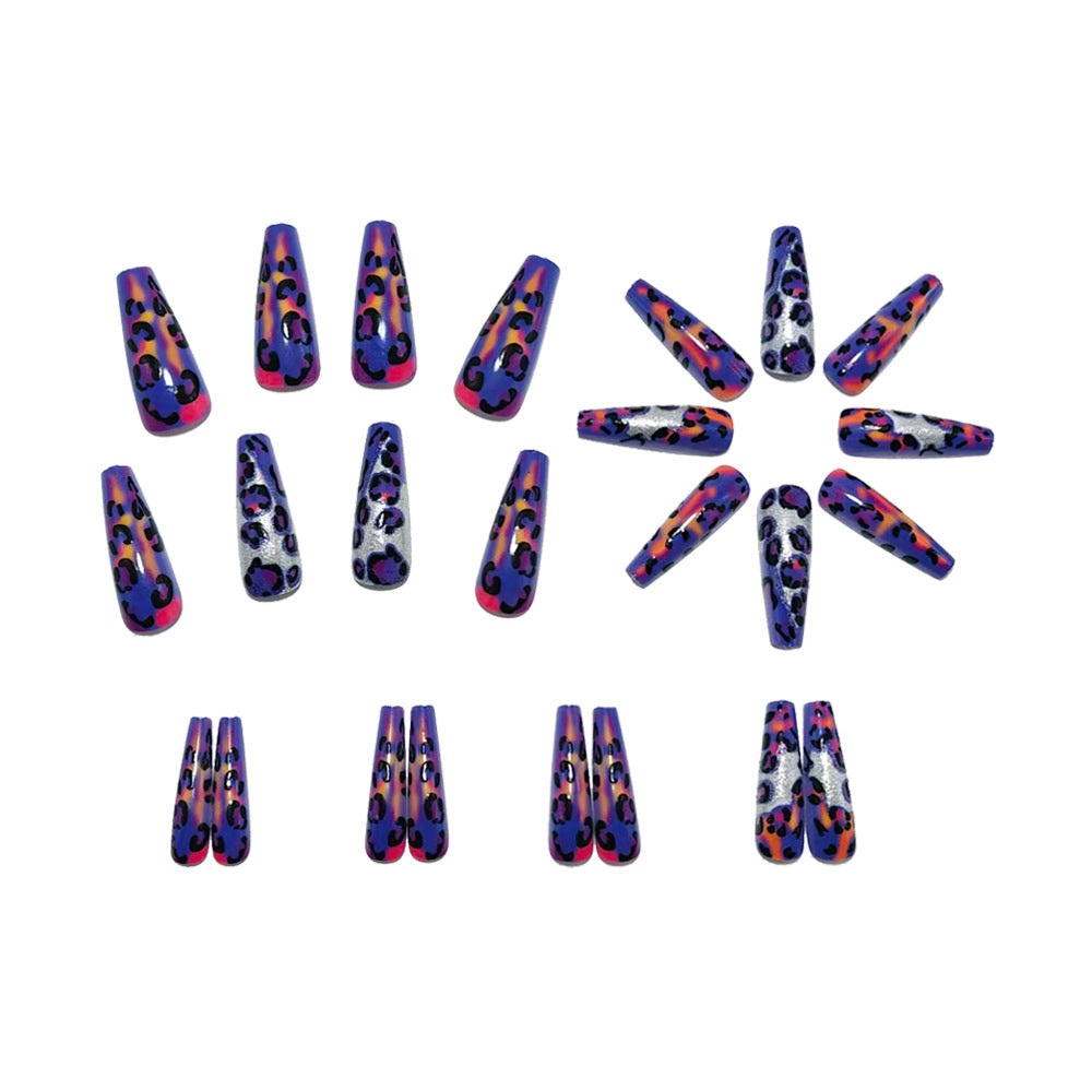 Artificial Nails in Modern Leopard Design Kalsten