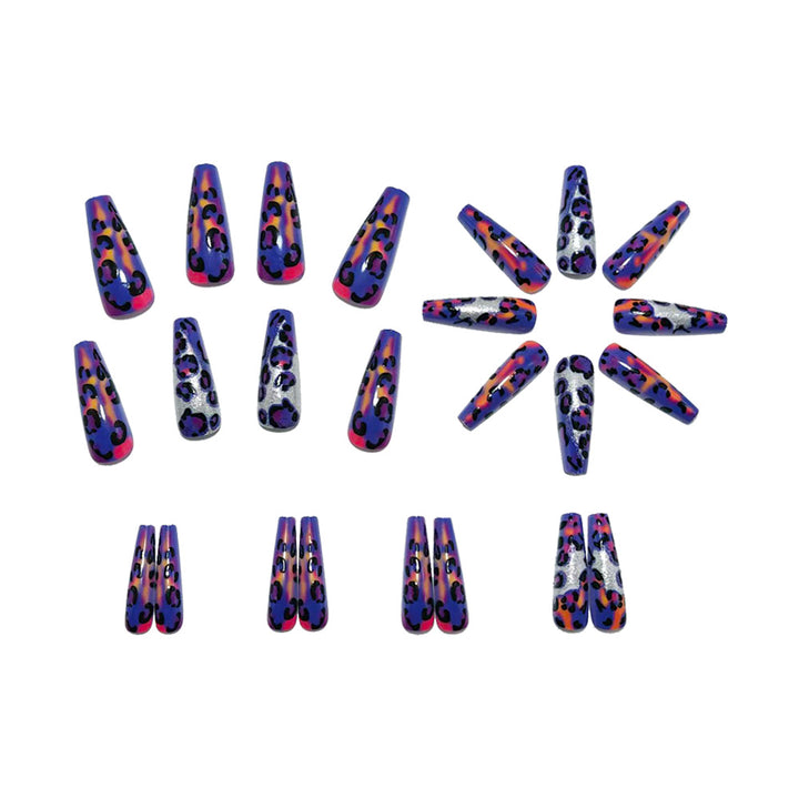 Artificial Nails in Modern Leopard Design Kalsten