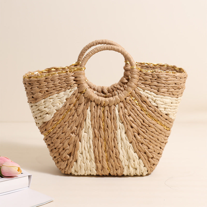 Handcrafted basket bag with innovative design Kalsten