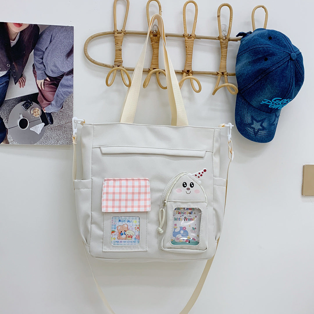 Tote bag with Playful Design and Thoughtful Compartments Kalsten