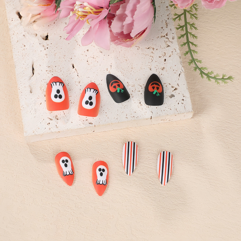 Halloween Theme Artificial Nails Kalsten