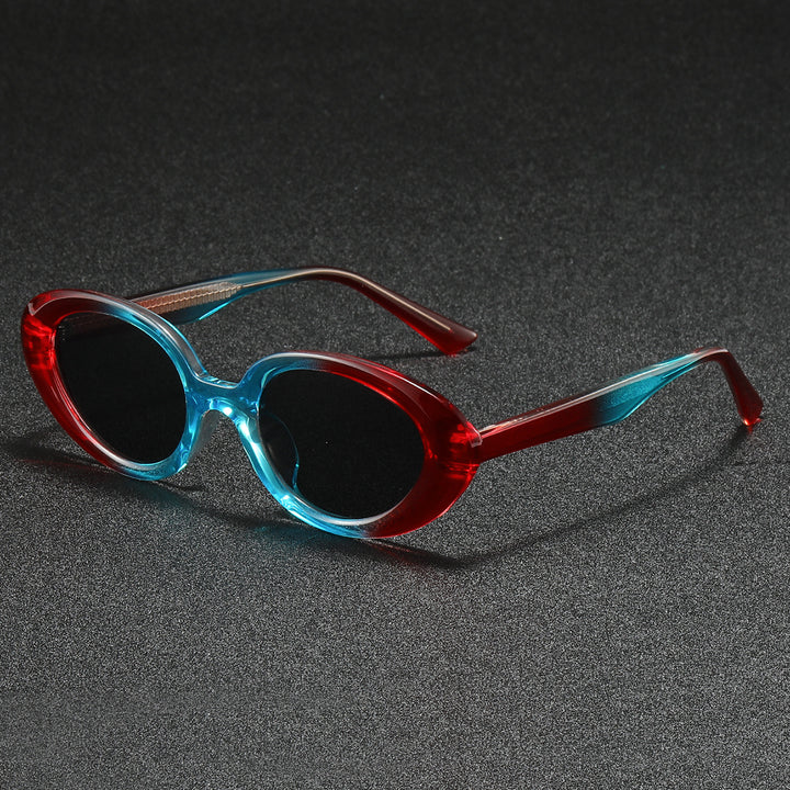 Ladies fashionable sunglasses in elegant, oval design Kalsten