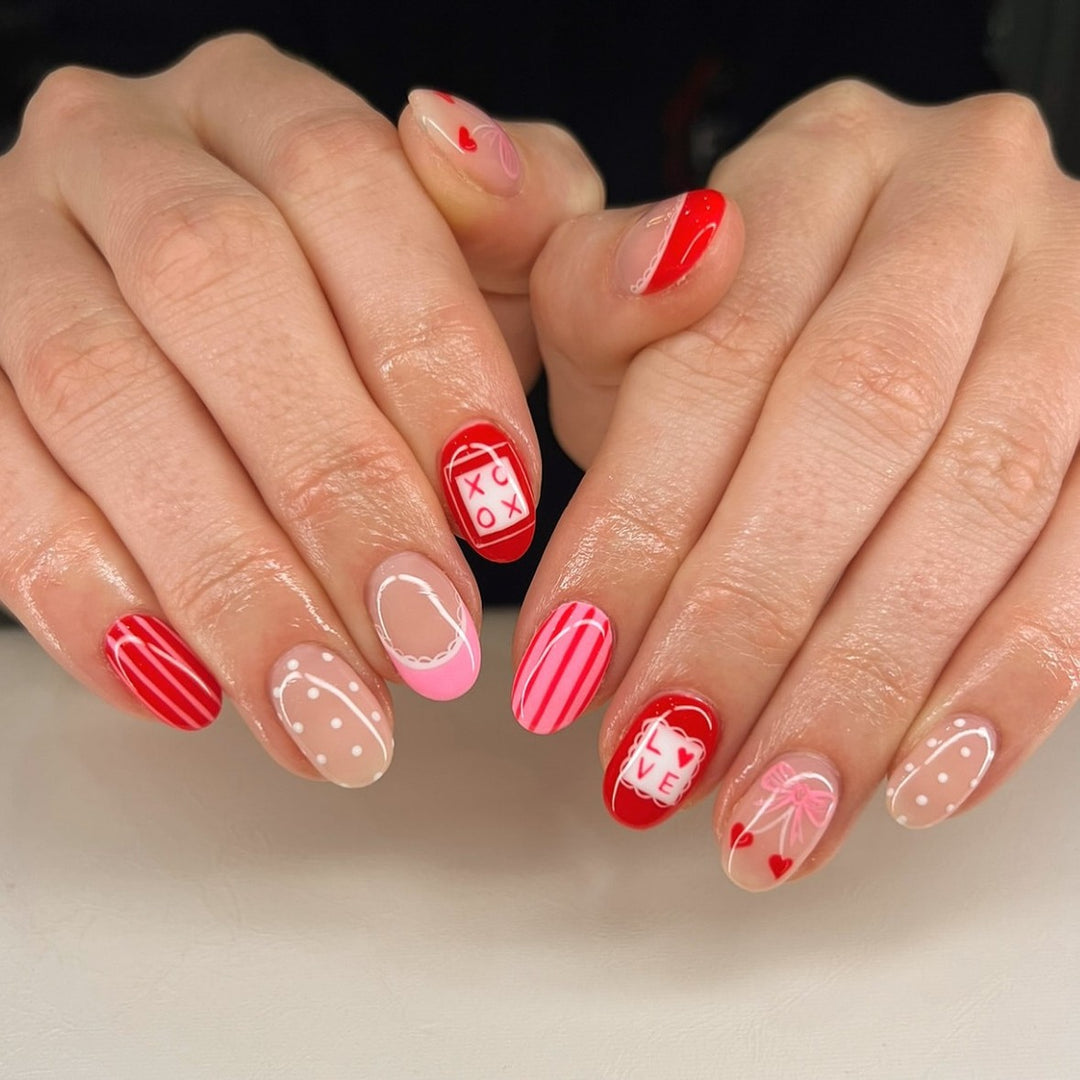 Festive Nail Art Design Kalsten