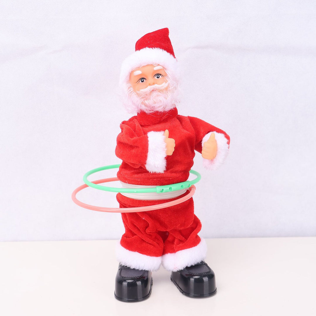 Decorative Santa Claus figure with candy